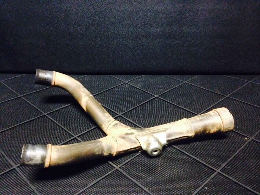 HONDA CRF250R CRF 250 OEM STOCK DUAL EXHAUST Y HEADER MID PIPE MUFFLER