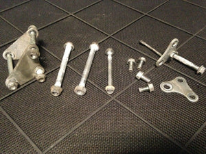 09 HONDA CRF230L CRF 230 M L COMPLETE OEM ENGINE MOUNT KIT MOTOR BOLTS PLATES