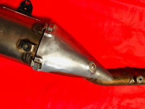 CRF450X EXHAUST PIPE MUFFLER TAIL PIPE SPARK ARRESTOR OEM HONDA CRF 450 X