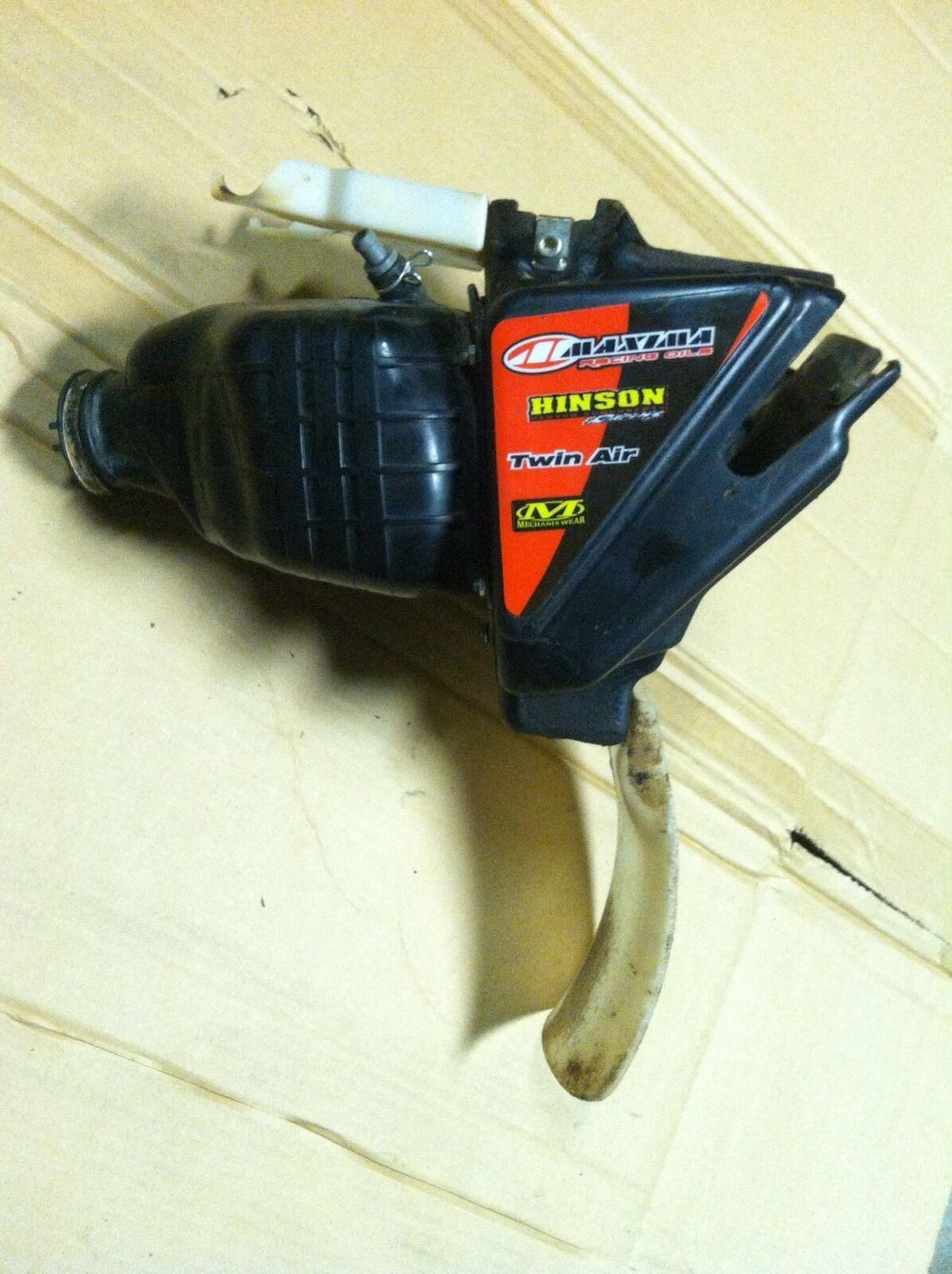 HONDA CRF150R CRF 150 RB OEM STOCK AIRBOX AIR BOX FILTER MUD GUARD