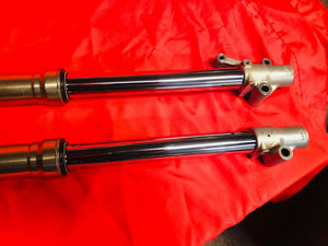 CR85 FORKS FRONT SHOCKS SUSPENSION NO LEAKS OEM HONDA CR85RB CR 85 R RB