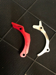 CRF150R CASE SAVER RED HAMMER HEAD CHAIN GUARD STOCK (07-18) HONDA CRF 150 R RB