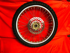 CRF450R FRONT WHEEL RIM COMPLETE 21 INCH OEM HONDA CRF 450 R