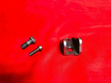 Load image into Gallery viewer, CRF450X FOOT PEG MOUNT BRACKET WITH BOLTS OEM HONDA CRF 450 X