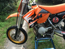 Load image into Gallery viewer, KTM 65 GAS TANK FUEL WITH CAP PET COCK SX KTM65 KTM65SX