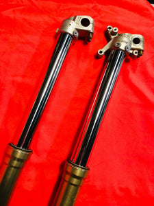 CRF450X FORKS FRONT SHOCKS SUSPENSION LOW HOUR OEM HONDA CRF 450 X