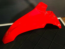 Load image into Gallery viewer, CRF250L FRONT FENDER PLASTIC RED TAKE OFF GENUINE OEM HONDA CRF 450 X