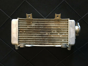 CRF250R RADIATOR WITH CAP FILL SIDE COMPLETE 04 05 06 HONDA CRF 250 R