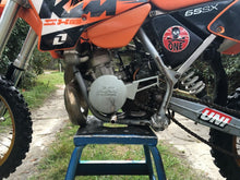 Load image into Gallery viewer, KTM65 FOOTPEGS KIT FOOT PEGS WITH SPRINGS AND PINS  KTM 65 SX KTM65SX COMPLETE