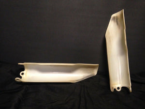 CRF250R FORK LEG GUARDS LEFT RIGHT PLASTICS COVERS CRF450 CRF 250 450 R