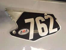 Load image into Gallery viewer, CR125 NUMBER PLATE LEFT REAR HONDA CR125R CR 125 R