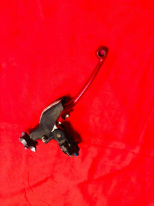 CRF150R MOOSE CLUTCH LEVER AND PERCH FOLDING RED (07-18) HONDA CRF 150 R RB