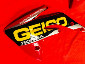 CRF150R SHROUDS TANK PLASTICS GEICO GRAPHICS OEM (07-18) HONDA CRF 150 R RB