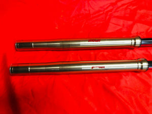 CR85 FORKS FRONT SHOCKS SUSPENSION NO LEAKS OEM HONDA CR85RB CR 85 R RB