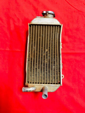 CRF 150 R RADIATOR FILL SIDE WITH CAP OEM (07-18) HONDA CRF150R RB