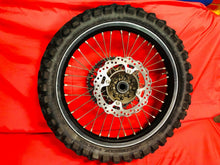 Load image into Gallery viewer, CRF450R REAR WHEEL RIM COMPLETE RENTHAL SPROCKET WAVE ROTOR OEM HONDA CRF 450 R