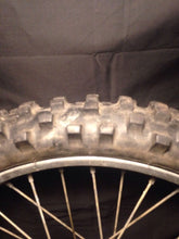 Load image into Gallery viewer, 95 HONDA CR 125 CR125 CR125R OEM COMPLETE FRONT WHEEL RIM TIRE 21 Inch