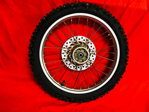 CRF150R FRONT WHEEL COMPLETE RIM 17 INCH OEM (07-18) HONDA CRF 150 R RB