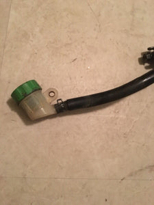 CR250 REAR BRAKE MASTER CYLINDER BACK RESERVOIR  OEM 95 HONDA CR 250 R