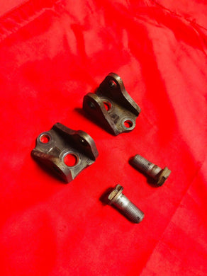 CRF450R FOOT PEG MOUNT BRACKETS MOUNTS OEM HONDA CRF 450 R