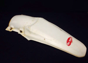 06 HONDA CRF250R CRF 250 R STOCK WHITE REAR FENDER BACK PLASTICS WITH BOLTS