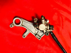 CRF450X REAR BRAKE COMPLETE BACK BRAKES MASTER CALIPER OEM HONDA CRF 450 X