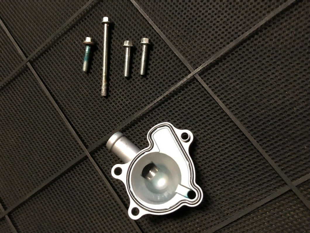 06 CRF250R WATER PUMP IMPELLER COVER WITH BOLTS 04 05 07 08 09 HONDA CRF 250 R